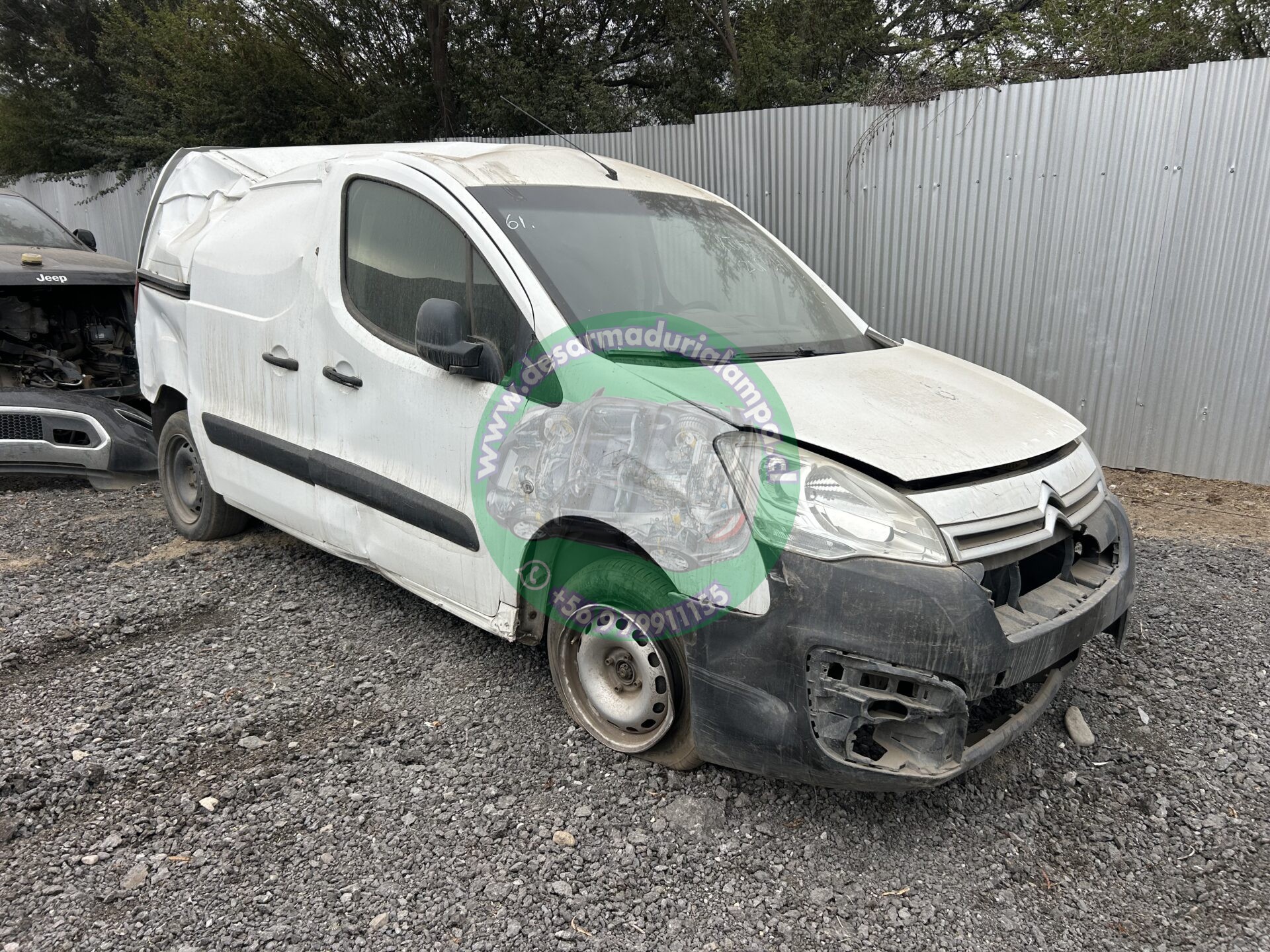CITROEN BERLINGO 2018 1.6 TURBO DIESEL EN DESARME