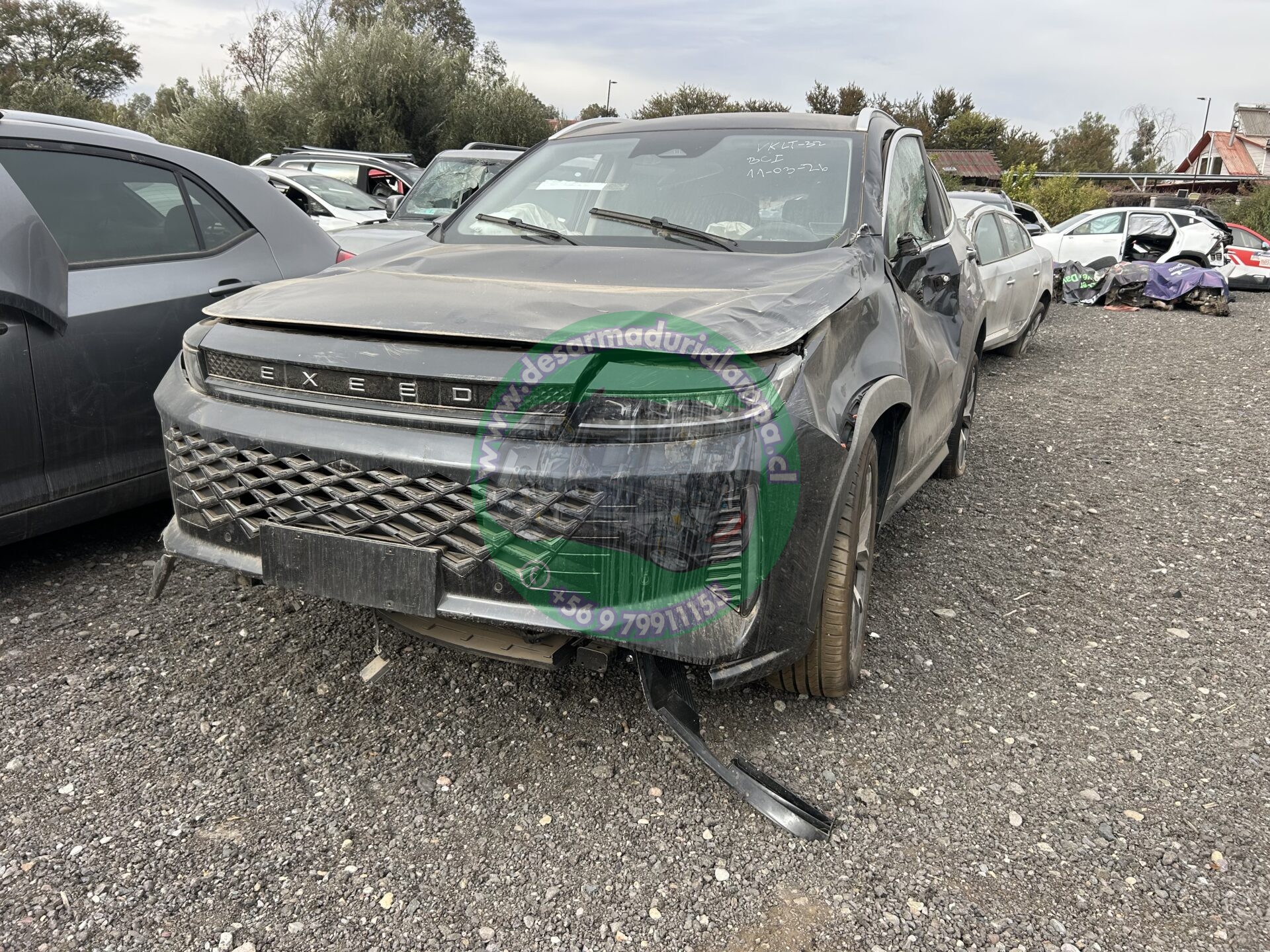 EXEED 1.6 TURBO AUTOMÁTICO 2026 EN DESARME 7.000km